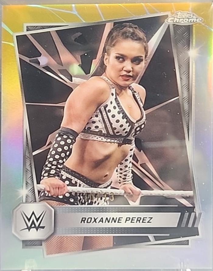 Roxanne Perez [Black Gold Refractor] #44
