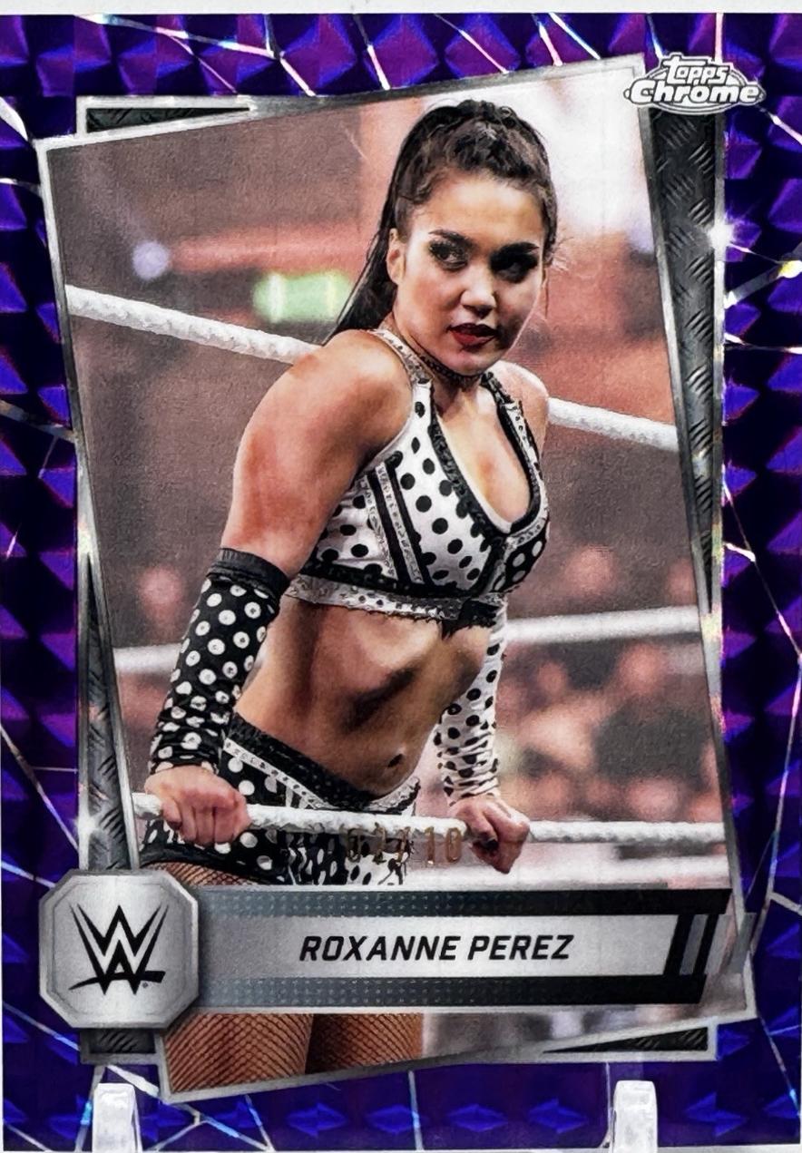 Roxanne Perez [Purple Geometric Refractor] #44