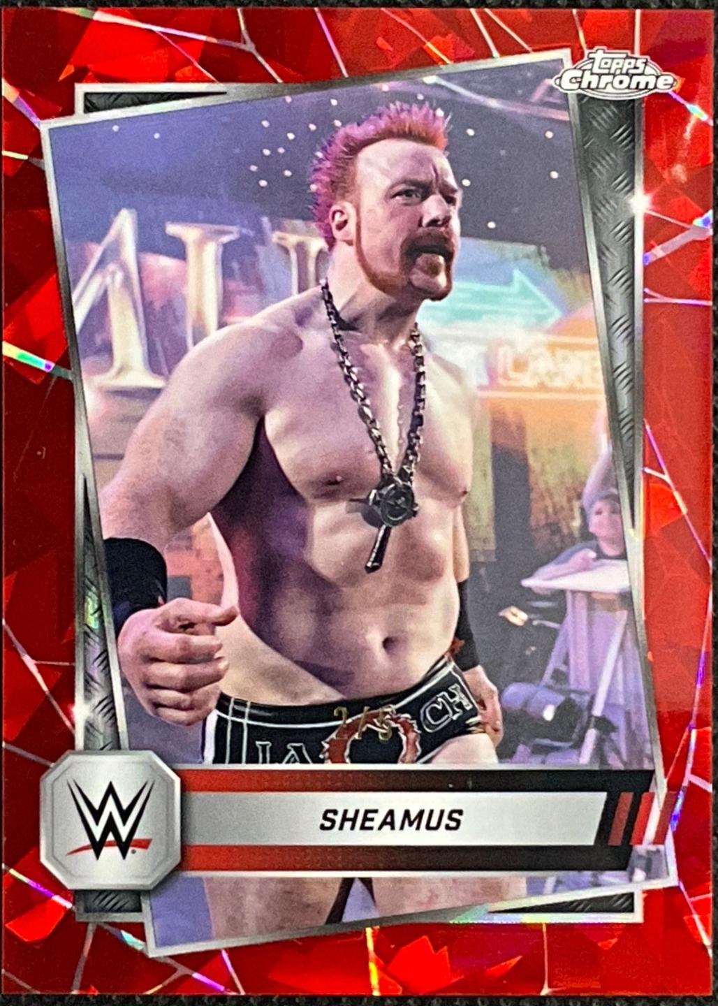 Sheamus [Red Sapphire Refractor] #132