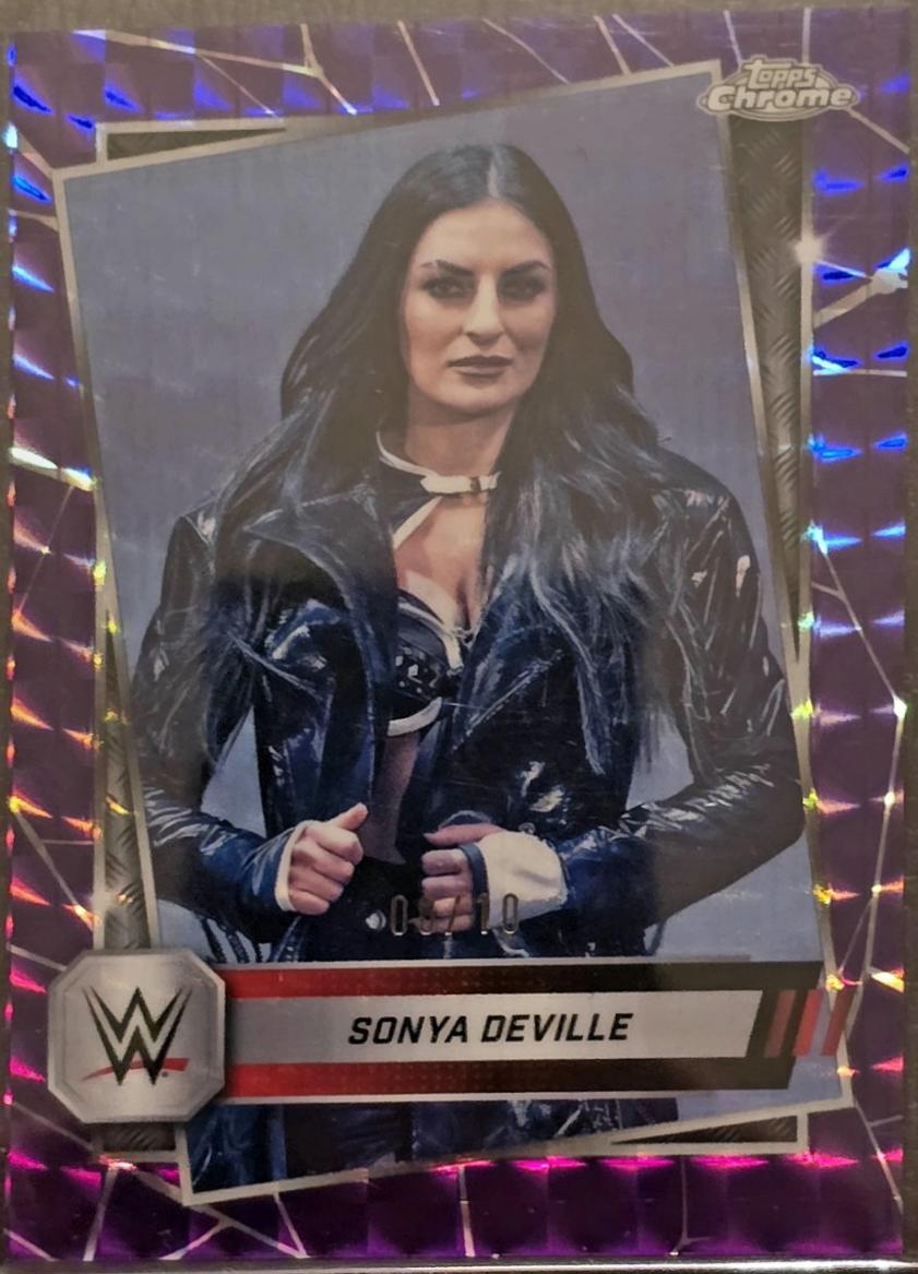 Sonya Deville [Purple Geometric Refractor] #66