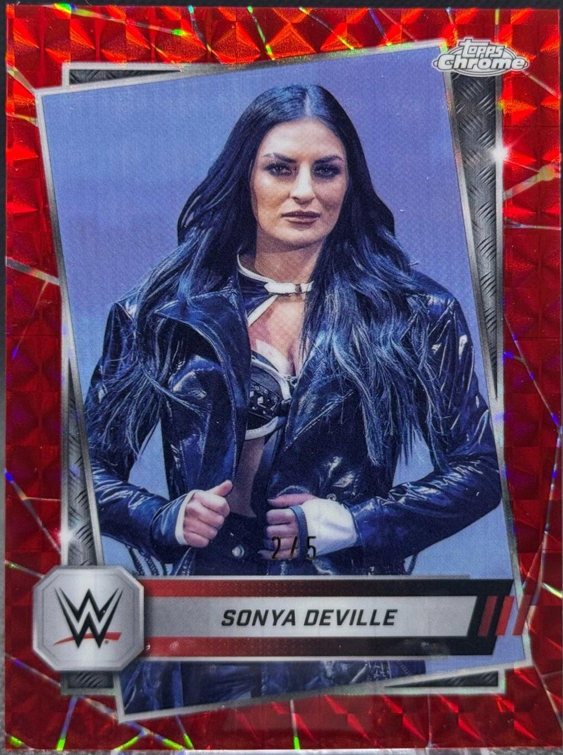 Sonya Deville [Red Geometric Refractor] #66