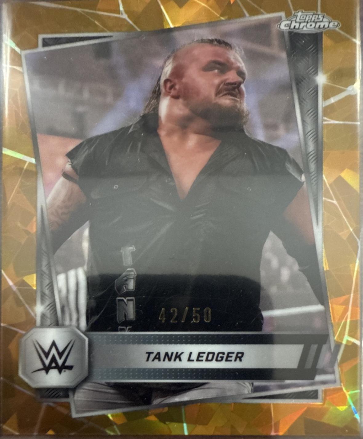 Tank Ledger [Gold Sapphire Refractor] #28