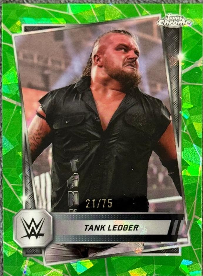 Tank Ledger [Green Sapphire Refractor] #28