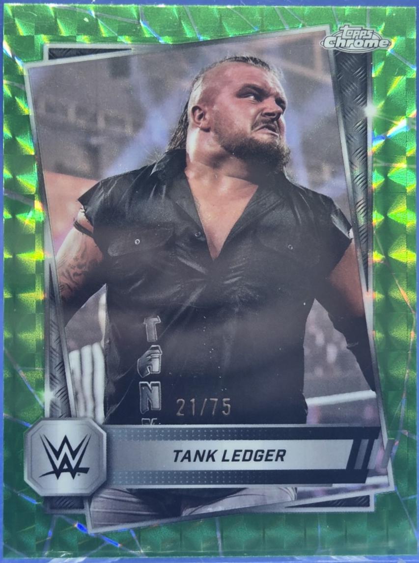 Tank Ledger [Neon Green Geometric Refractor] #28
