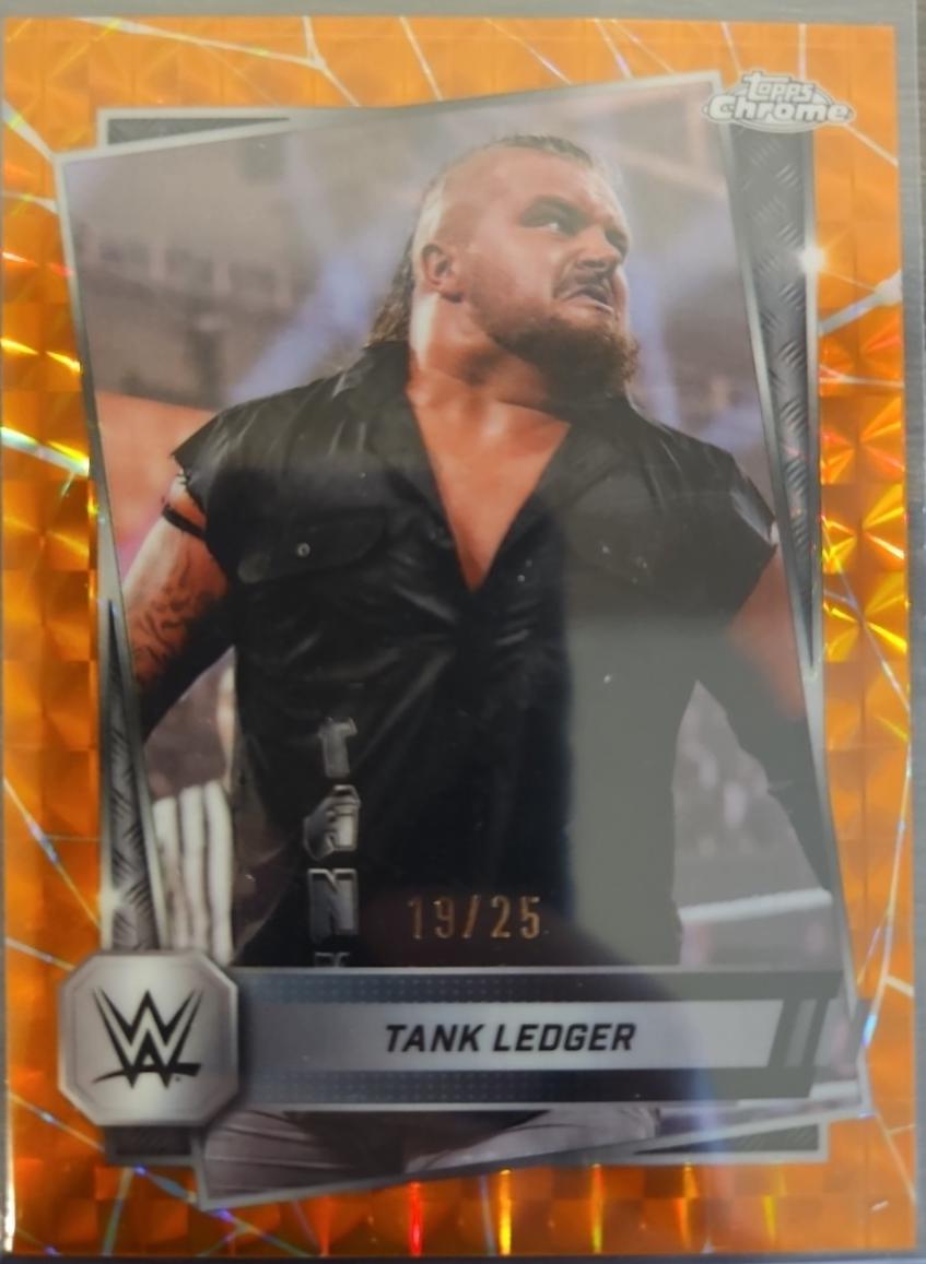 Tank Ledger [Orange Geometric Refractor] #28