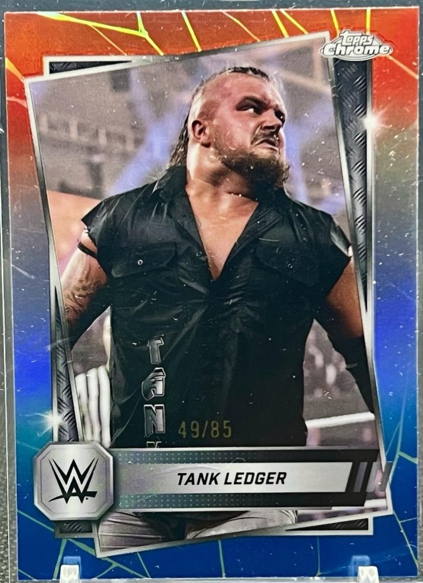 Tank Ledger [Red White Blue Refractor] #28