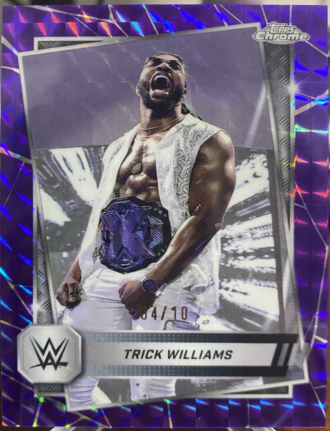 Trick Williams [Purple Geometric Refractor] #15