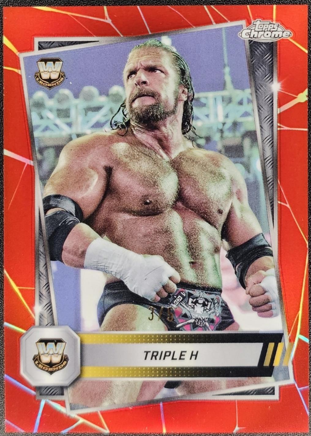 Triple H [Red Refractor] #22
