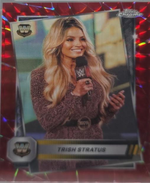 Trish Stratus [Red Geometric Refractor] #190