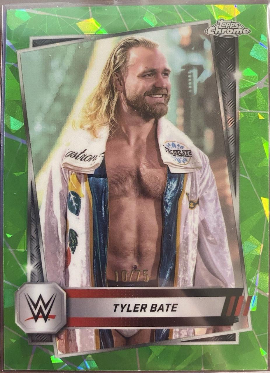 Tyler Bate [Green Sapphire Refractor] #157