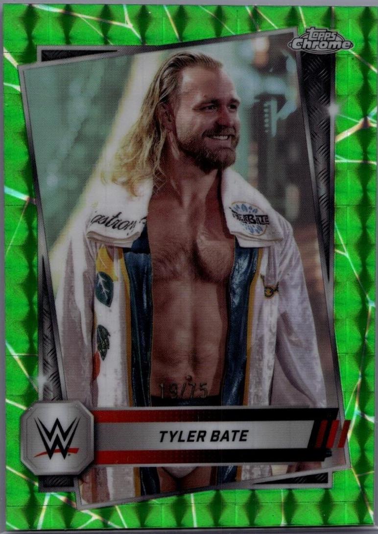 Tyler Bate [Neon Green Geometric Refractor] #157