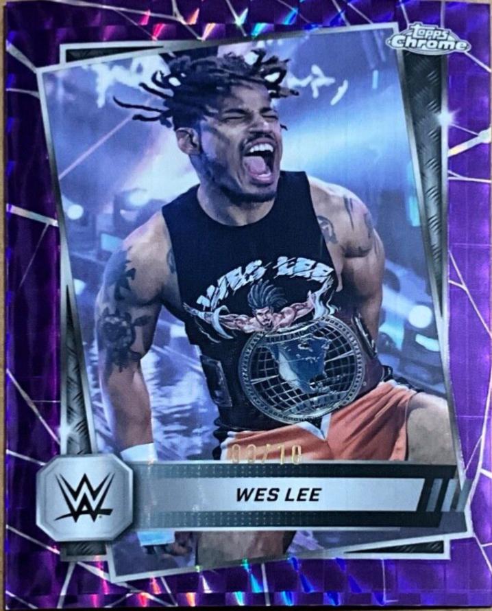 Wes Lee [Purple Geometric Refractor] #156