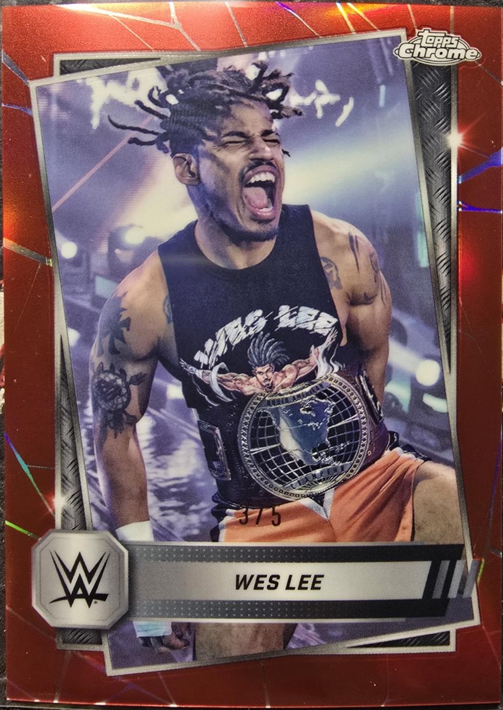 Wes Lee [Red Refractor] #156