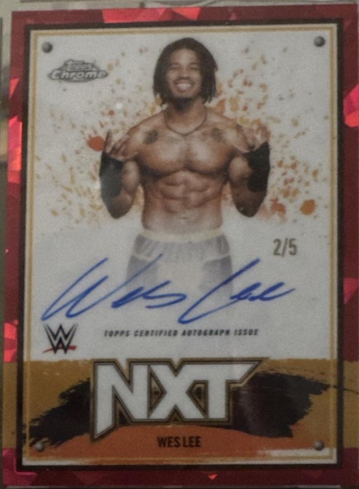 Wes Lee [Red Sapphire Refractor] #156