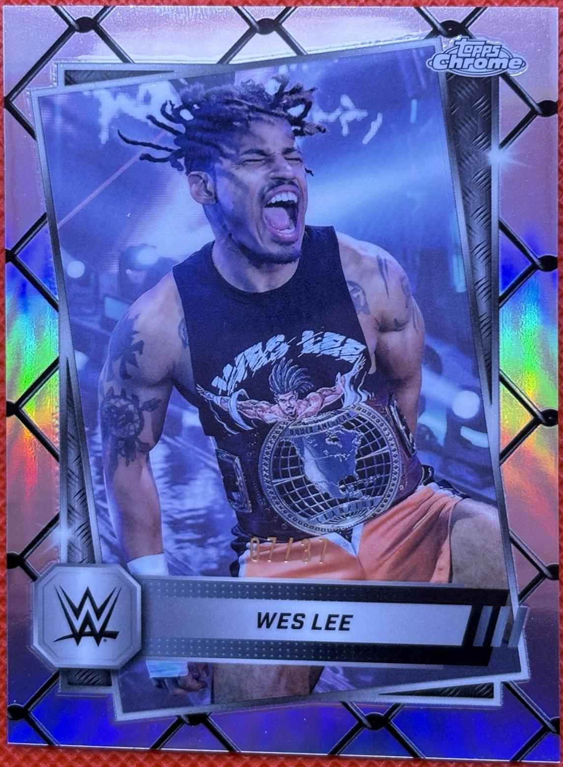 Wes Lee [Steel Cage Refractor] #156