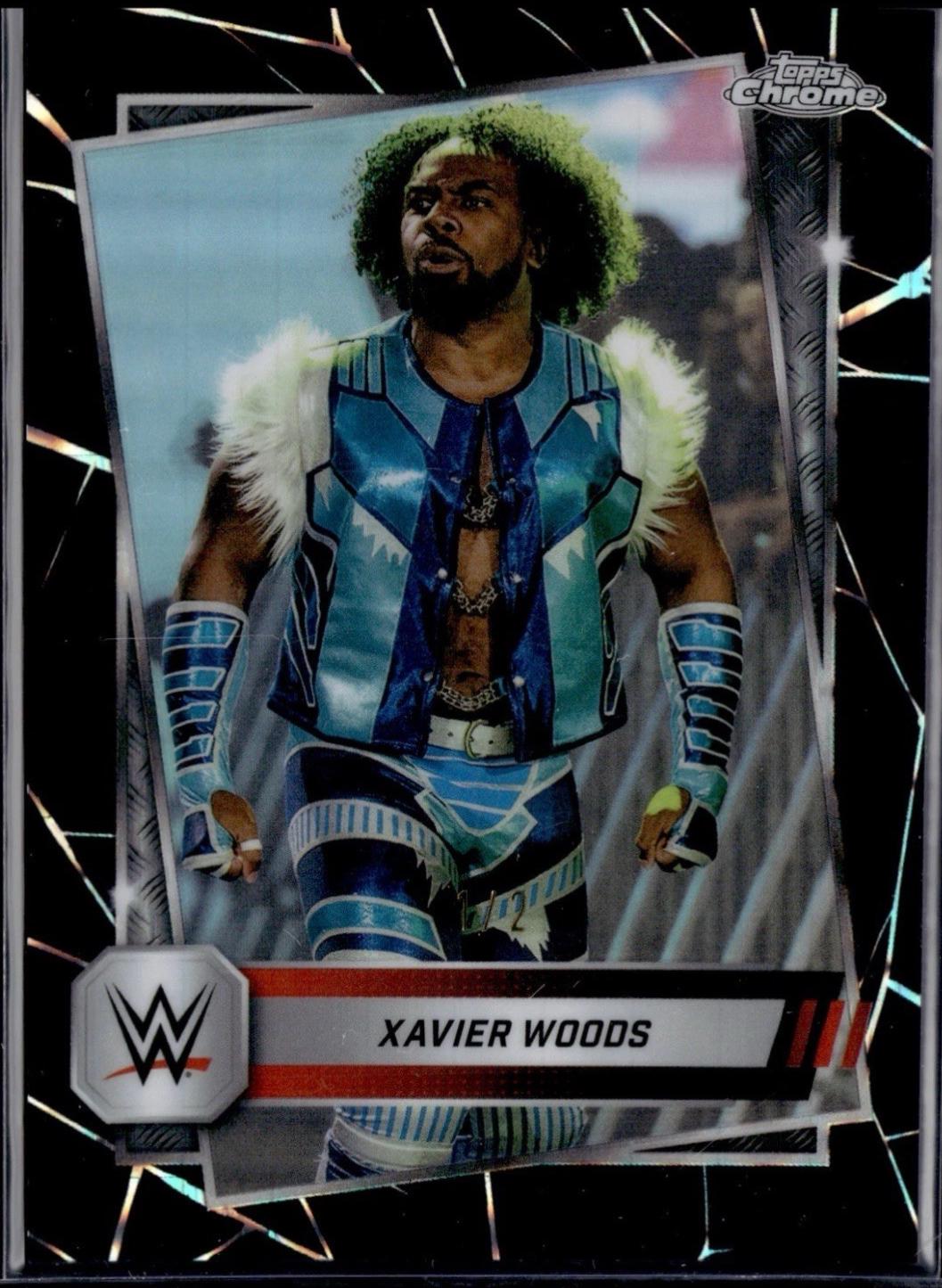 Xavier Woods [Black Geometric Refractor] #193