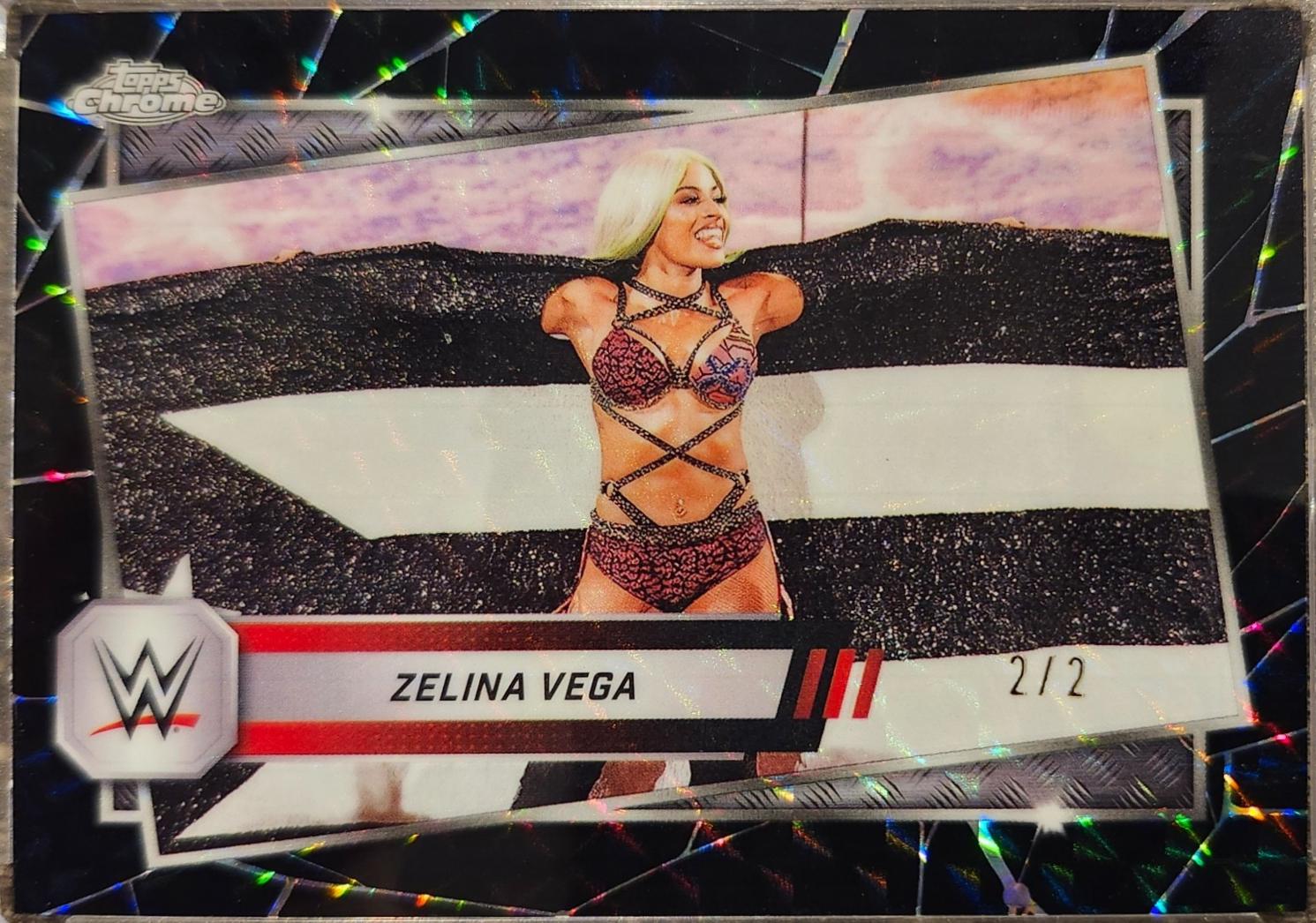 Zelina Vega [Black Geometric Refractor] #196