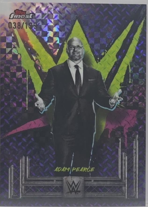 Adam Pearce [Purple Checkerboard Refractor] #86