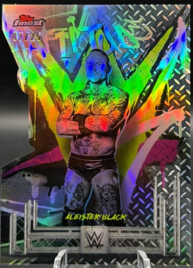 Aleister Black [Die-Cut Refractor] #226