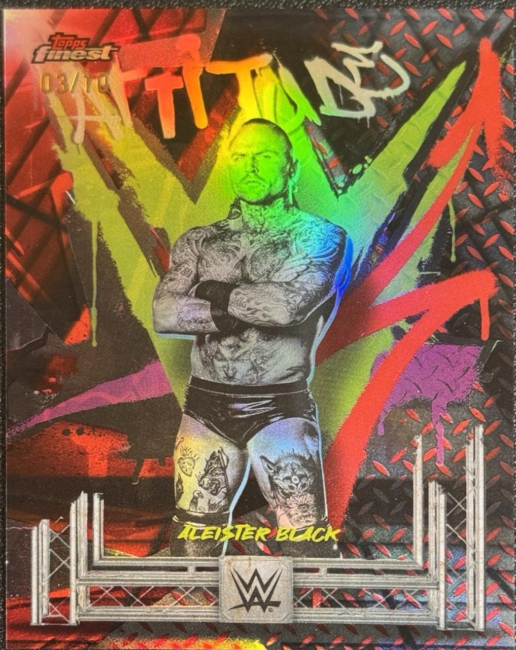 Aleister Black [Red Black Vapor Refractor] #226