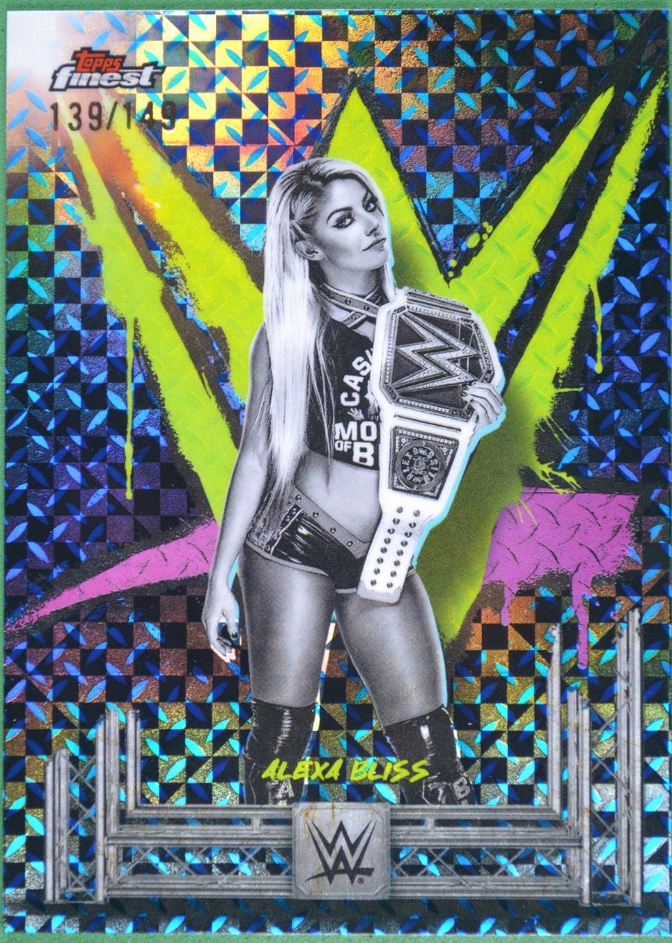 Alexa Bliss [Blue Checkerboard Refractor] #16