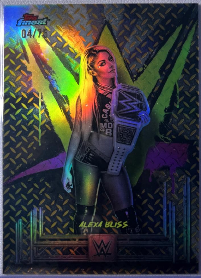Alexa Bliss [Gold Refractor] #16