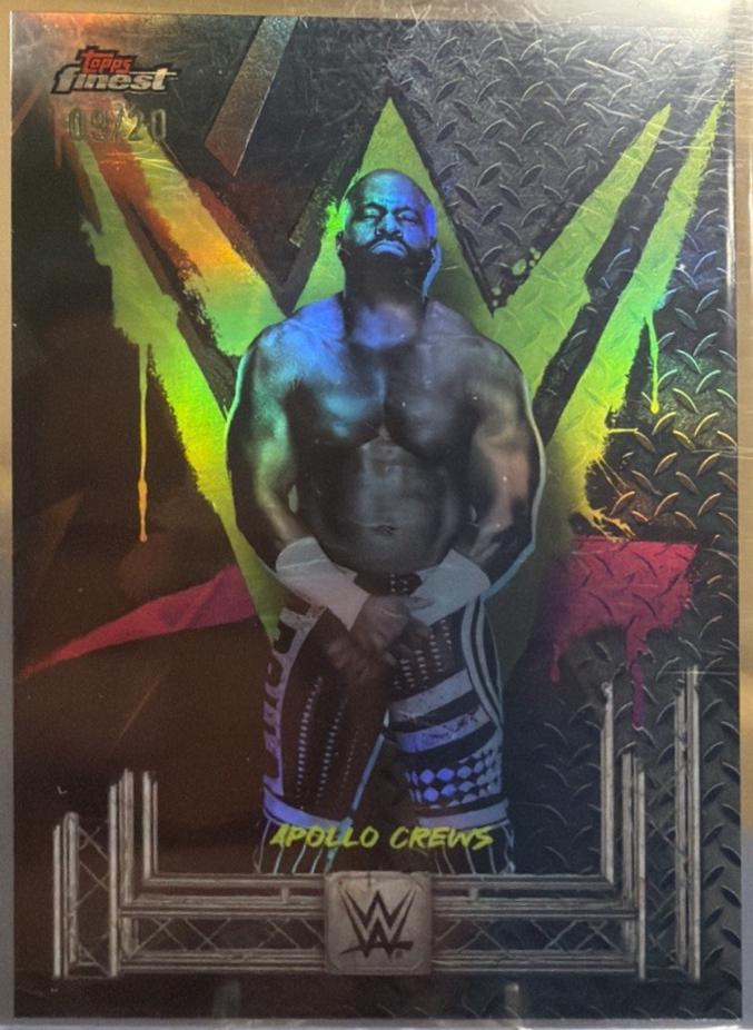 Apollo Crews [Black Refractor] #126