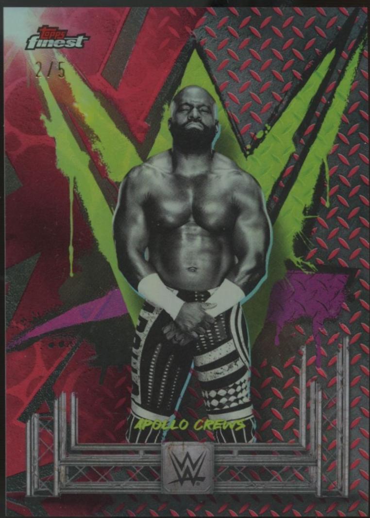 Apollo Crews [Red Refractor] #126