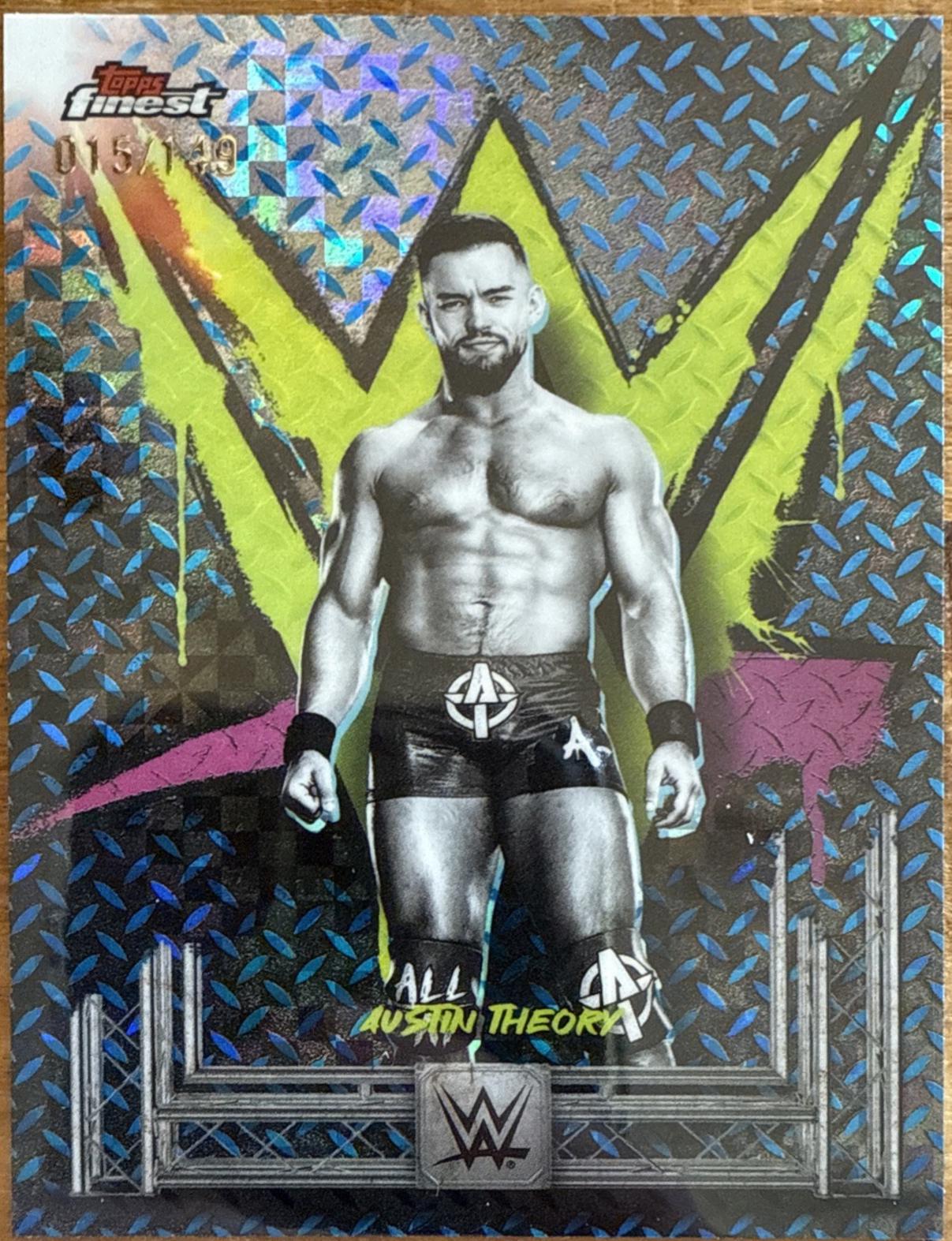 Austin Theory [Blue Checkerboard Refractor] #29