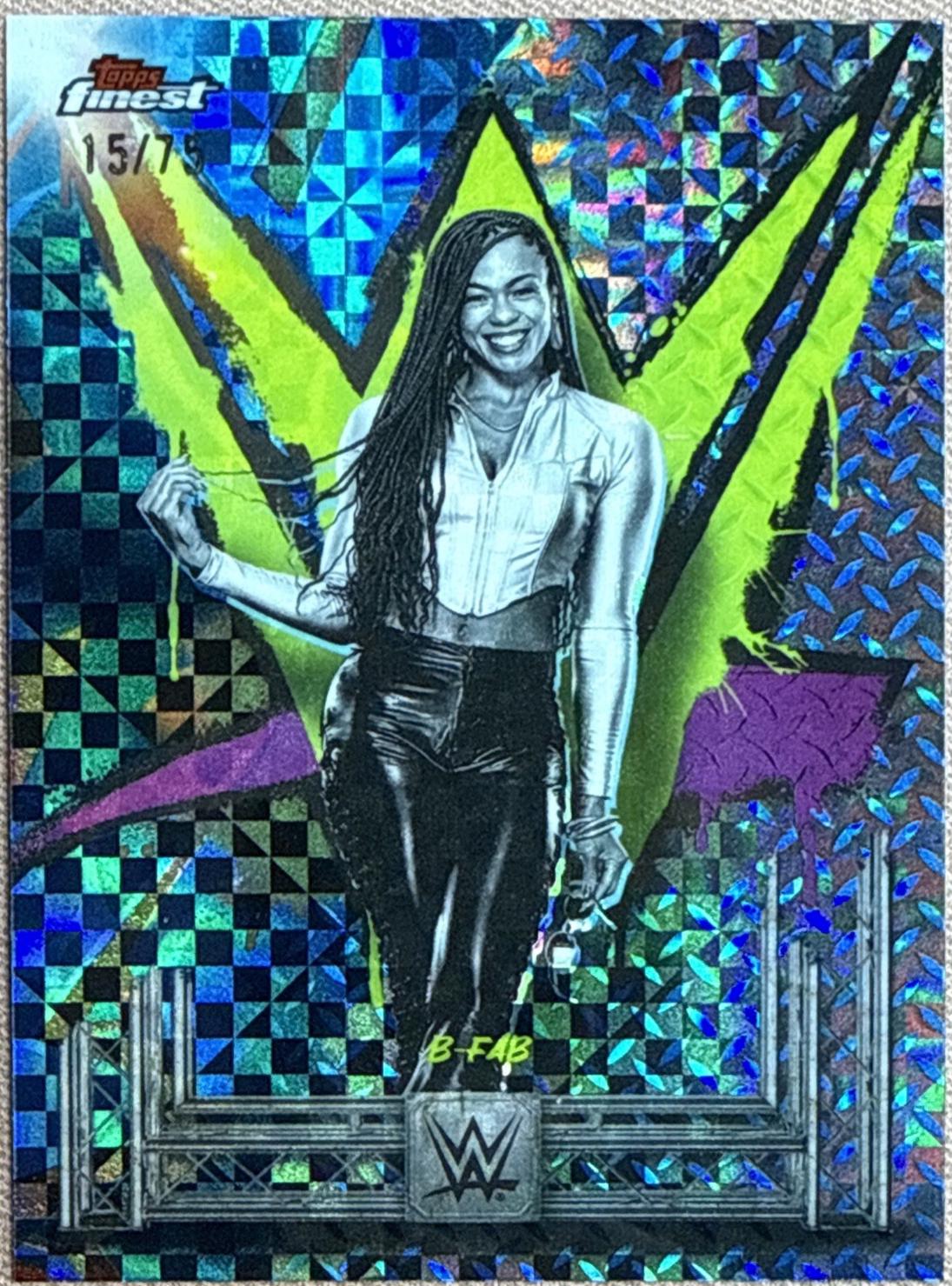 B-Fab [Blue Checkerboard Refractor] #158