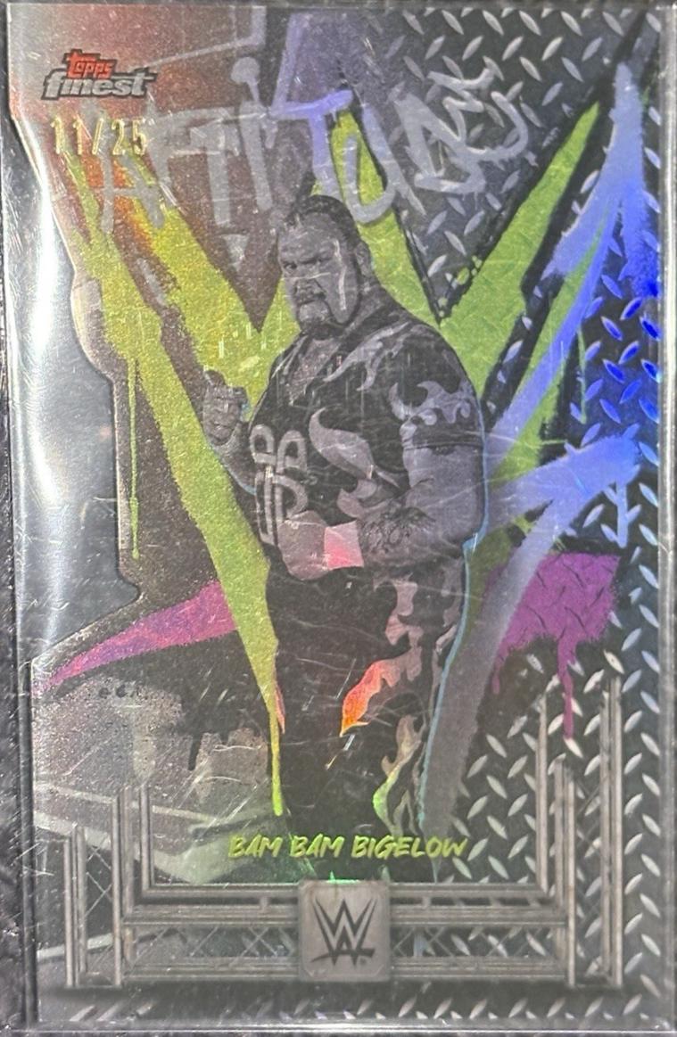 Bam Bam Bigelow [Die-Cut Refractor] #298