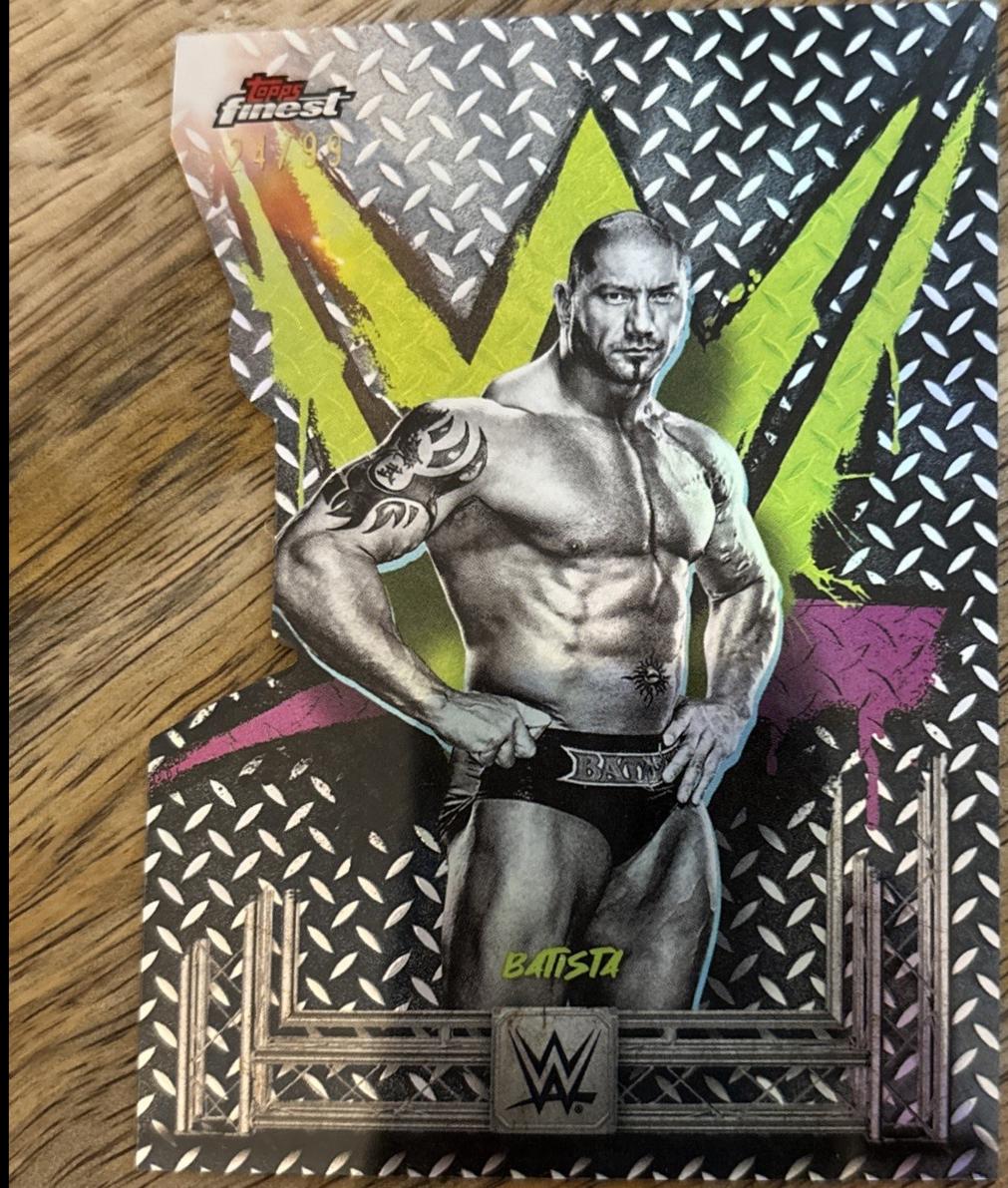 Batista [Die-Cut Refractor] #77