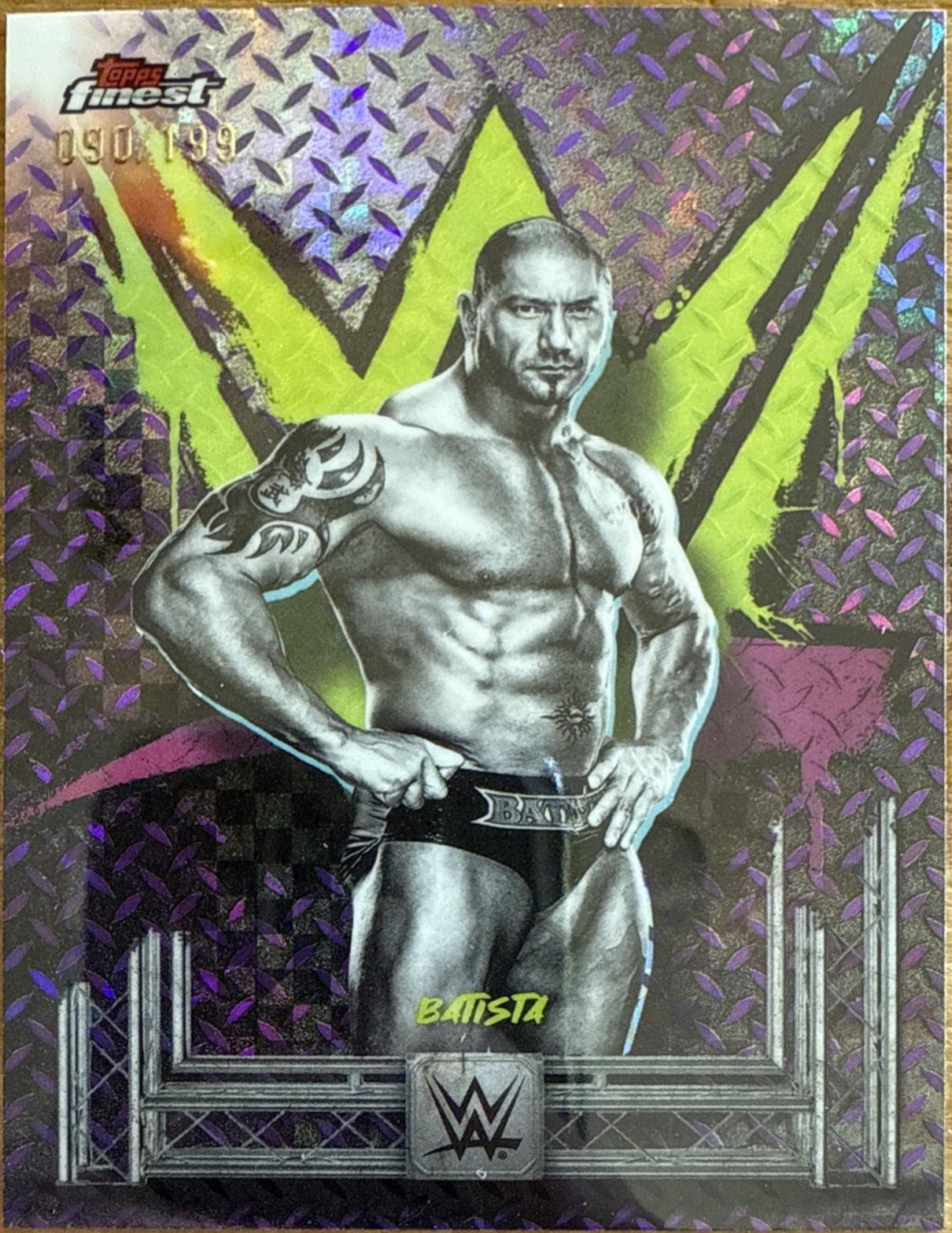 Batista [Purple Checkerboard Refractor] #77