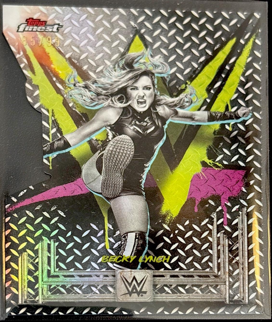 Becky Lynch [Die-Cut Refractor] #63