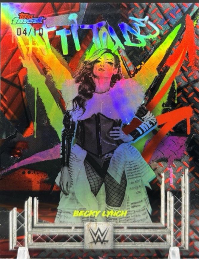 Becky Lynch [Red Black Vapor Refractor] #263