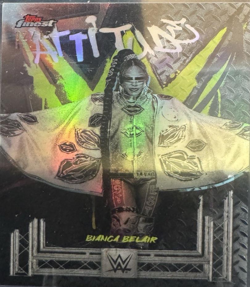 Bianca Belair [Black Refractor] #240