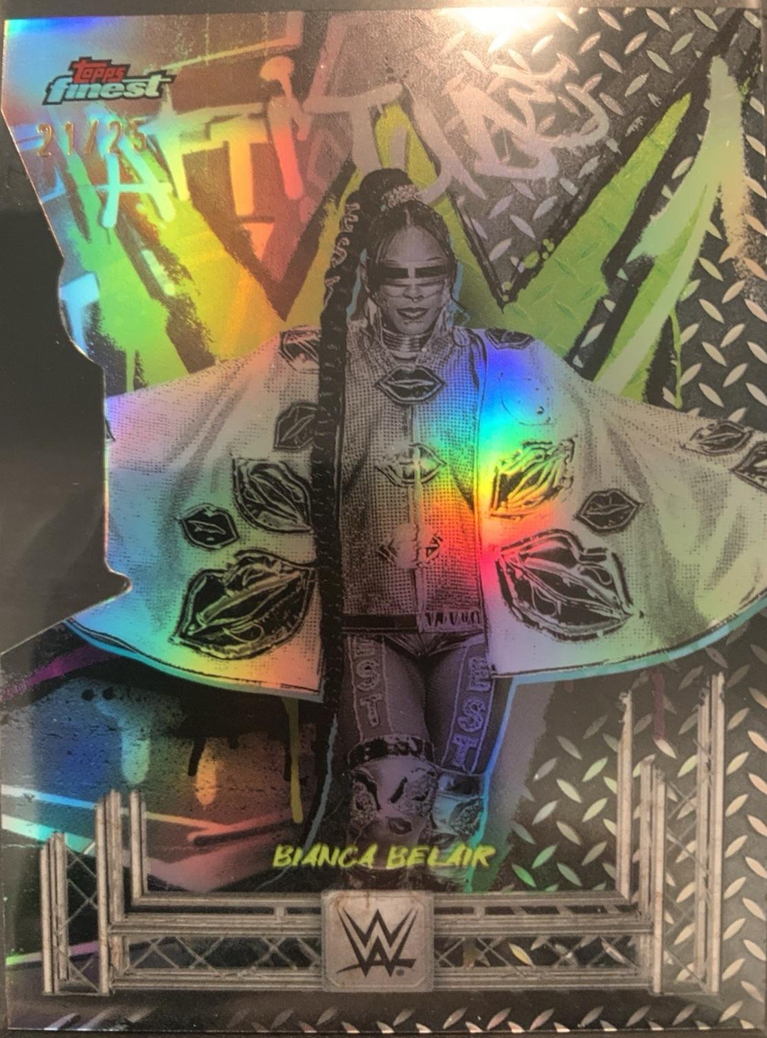 Bianca Belair [Die-Cut Refractor] #240