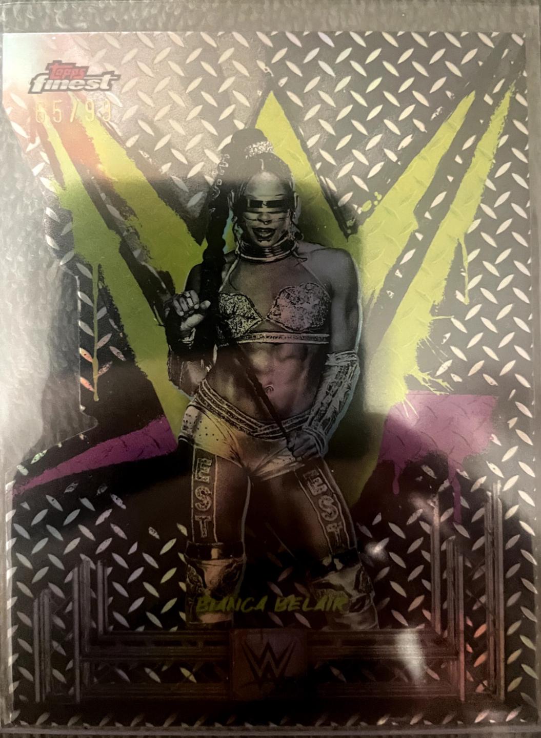 Bianca Belair [Die-Cut Refractor] #40