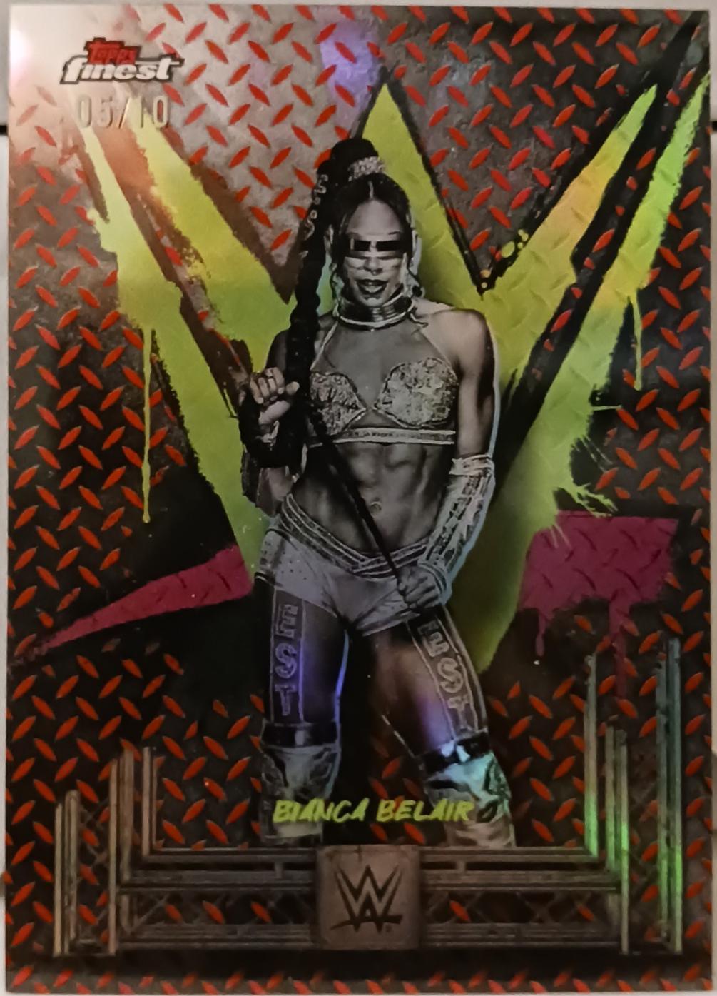 Bianca Belair [Red Refractor] #40