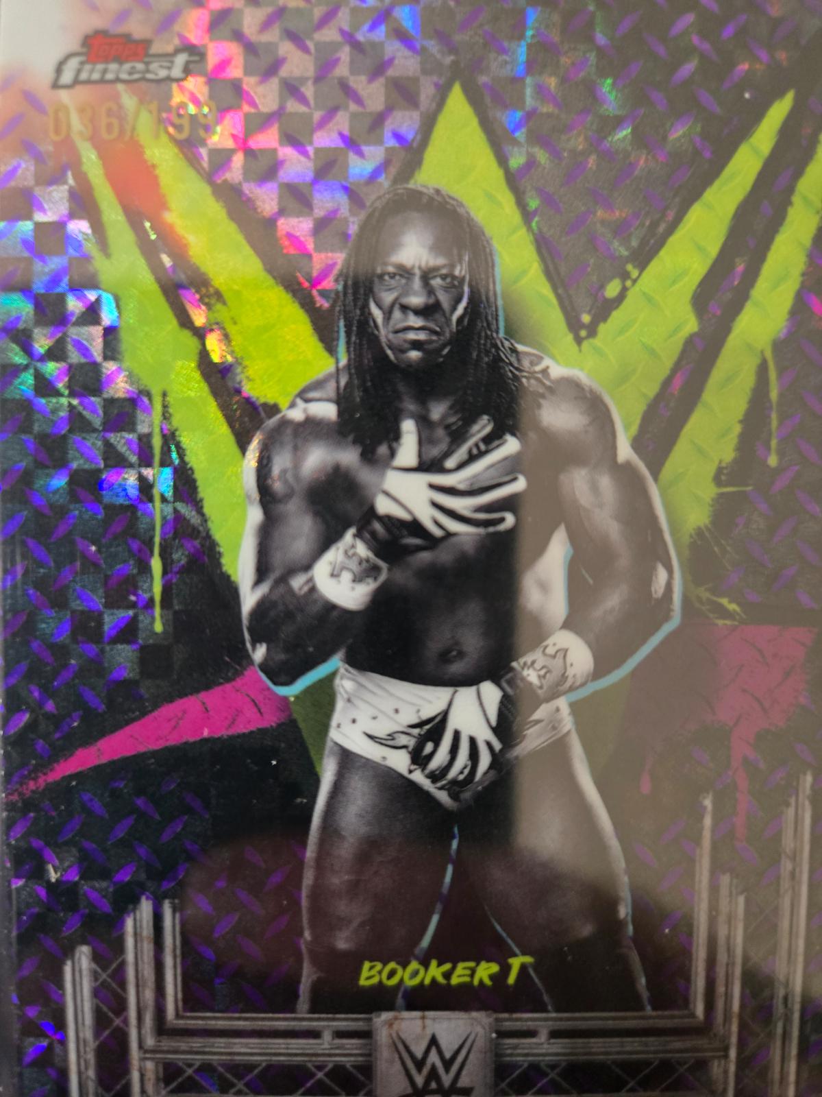 Booker T [Purple Checkerboard Refractor] #24