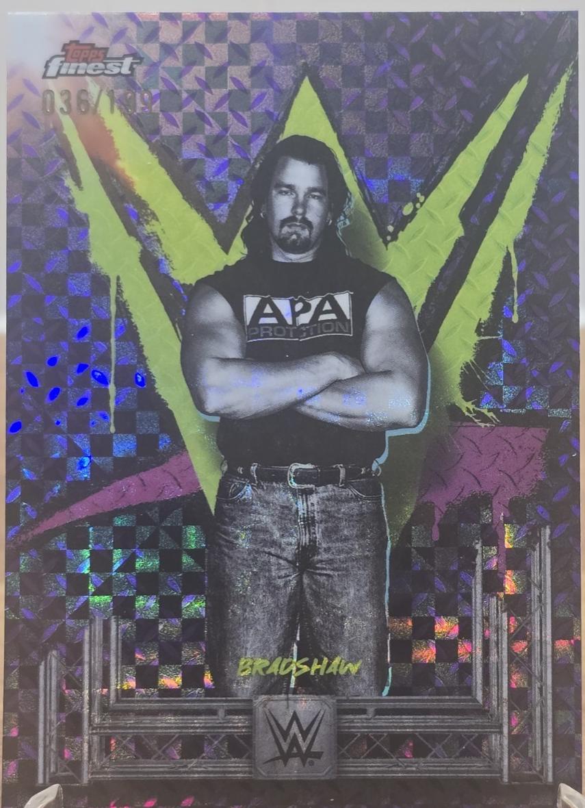 Bradshaw [Purple Checkerboard Refractor] #44