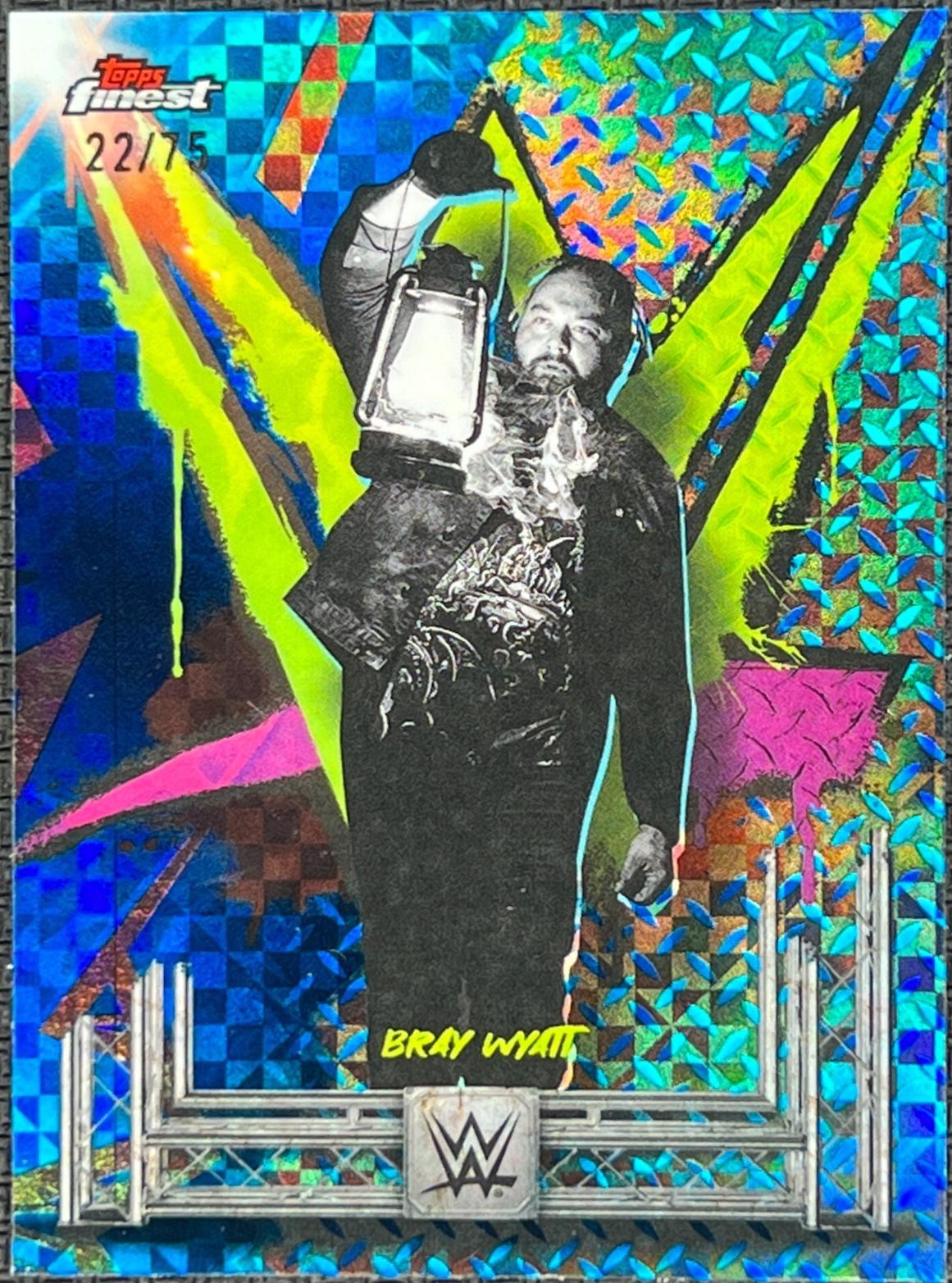 Bray Wyatt [Blue Checkerboard Refractor] #116