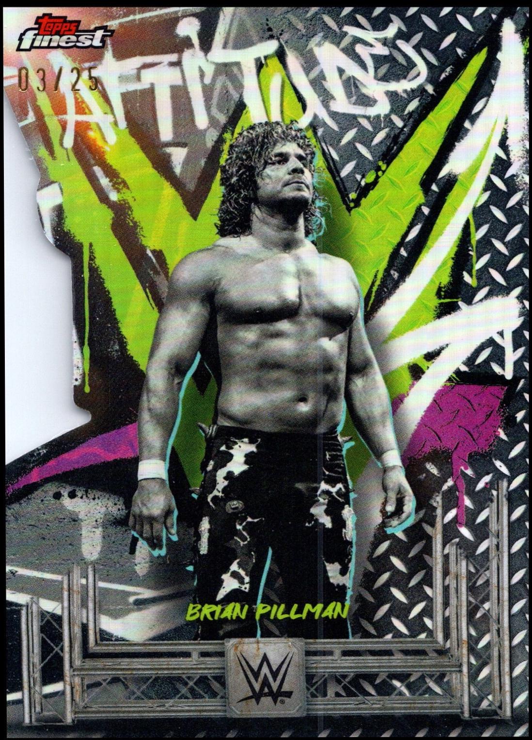Brian Pillman [Die-Cut Refractor] #233