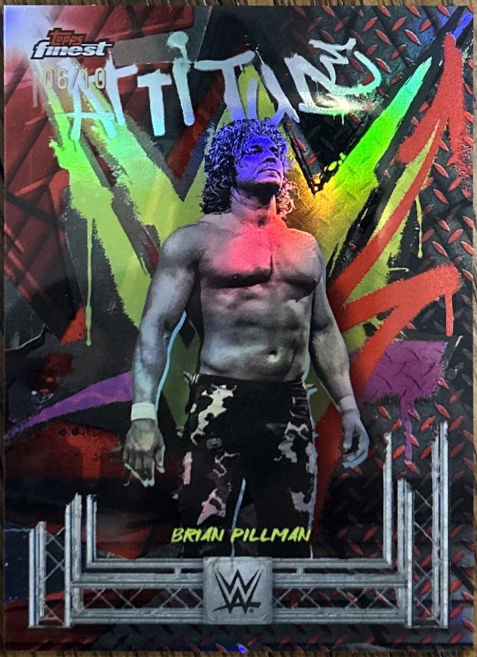 Brian Pillman [Red Black Vapor Refractor] #233