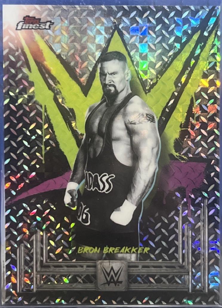 Bron Breakker [Checkerboard Refractor] #51