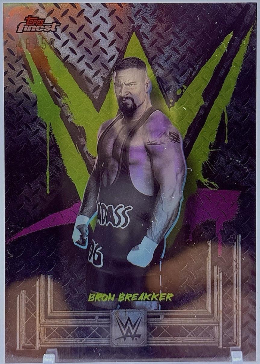 Bron Breakker [Gold Refractor] #51