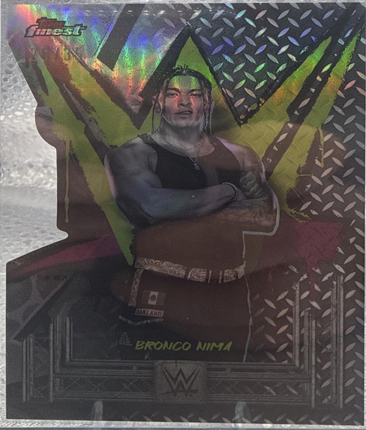 Bronco Nima [Die-Cut Refractor] #194