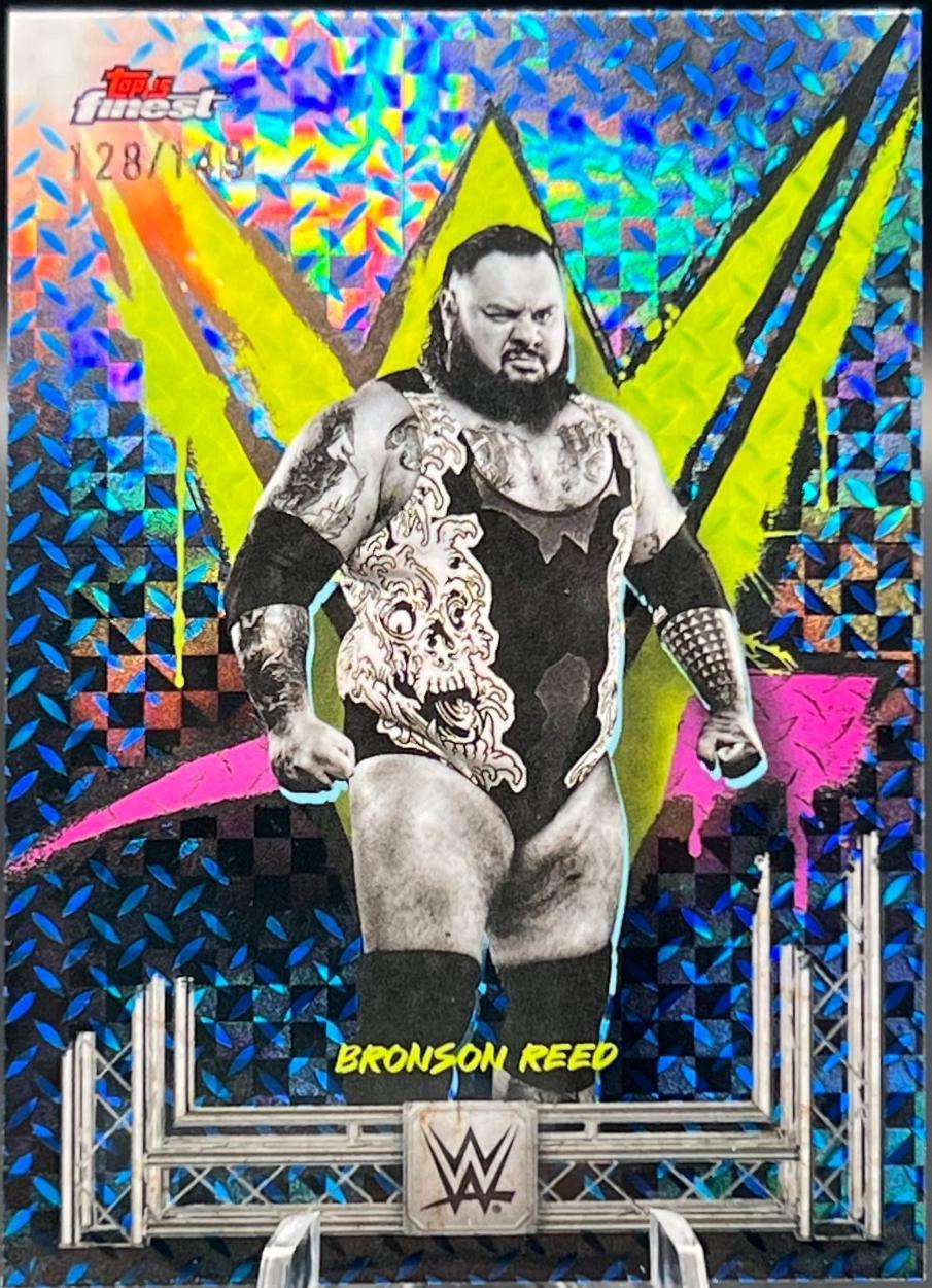 Bronson Reed [Blue Checkerboard Refractor] #45