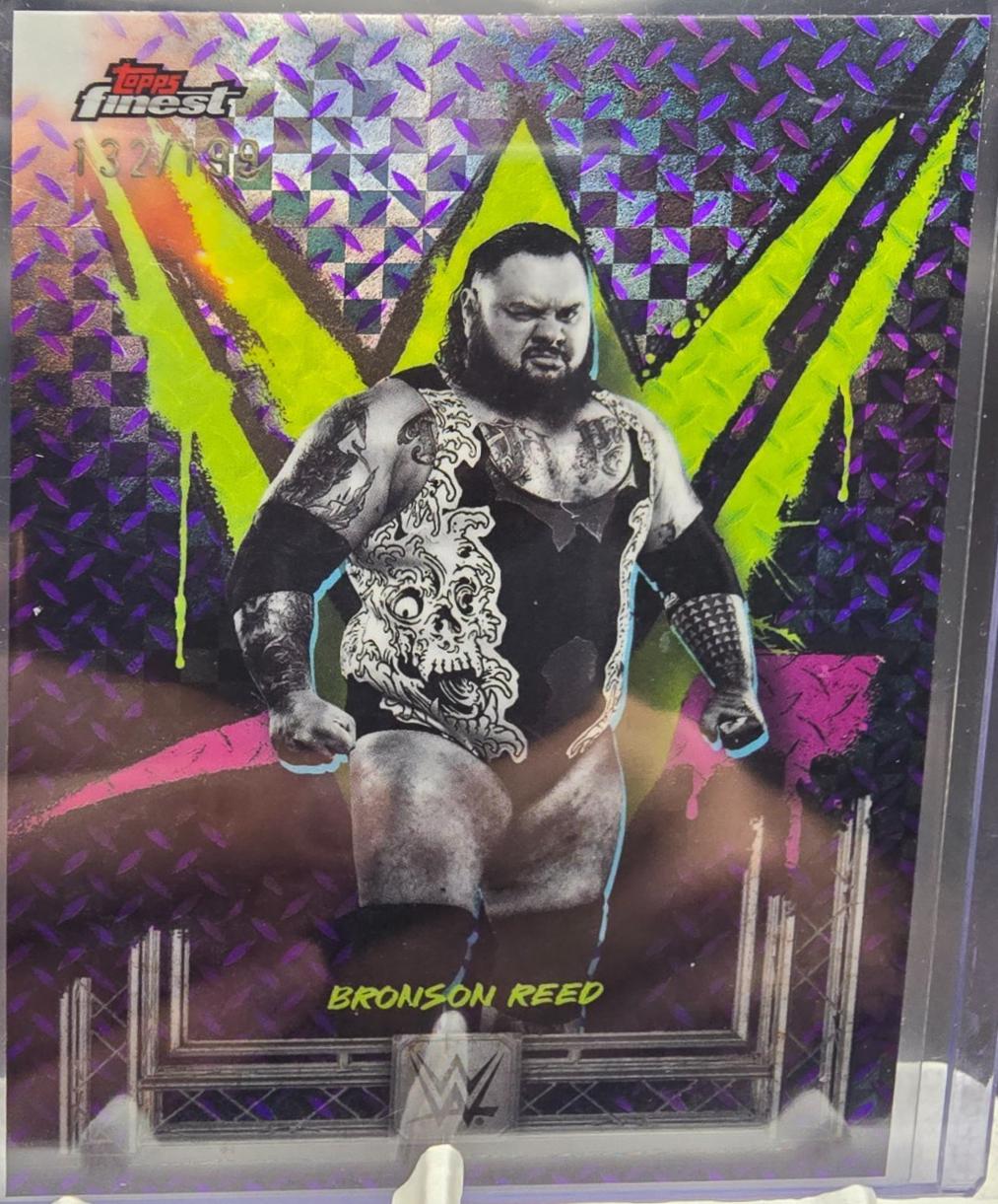 Bronson Reed [Purple Checkerboard Refractor] #45