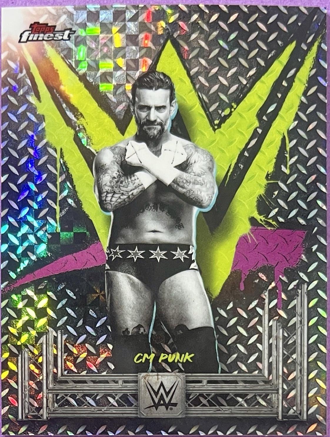 CM Punk [Checkerboard Refractor] #47